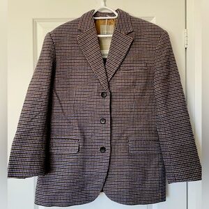 Everlane NWT ReWool oversized Women's Houndstooth Blazer